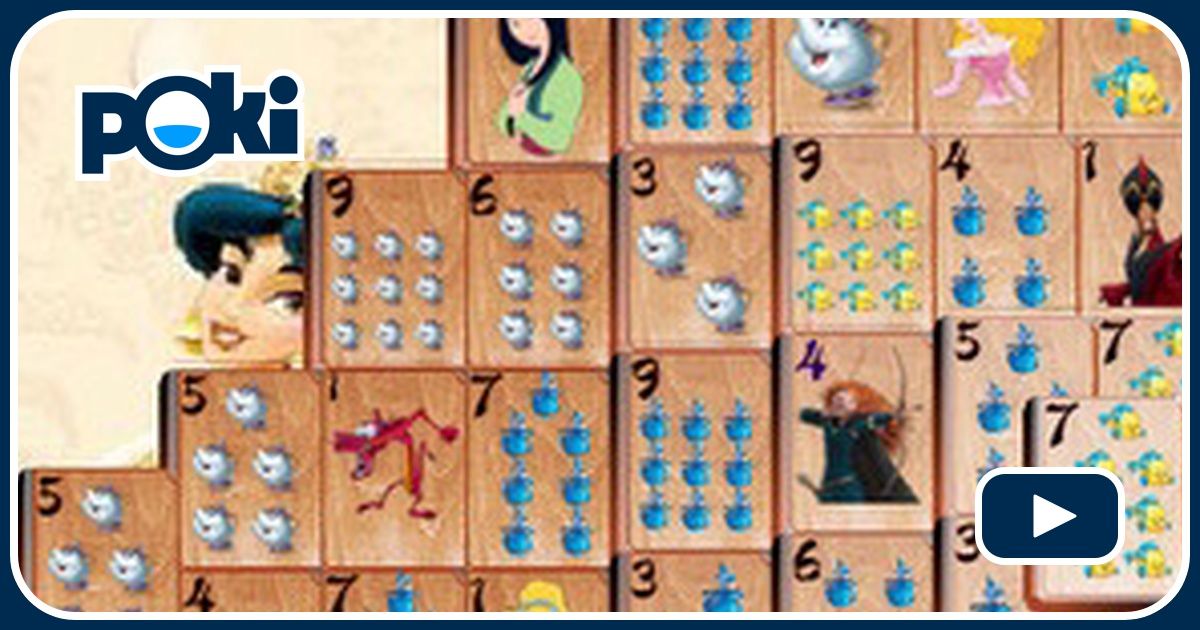 DISNEY PRINCESS MAHJONG Online - Speel Gratis op Poki.nl!