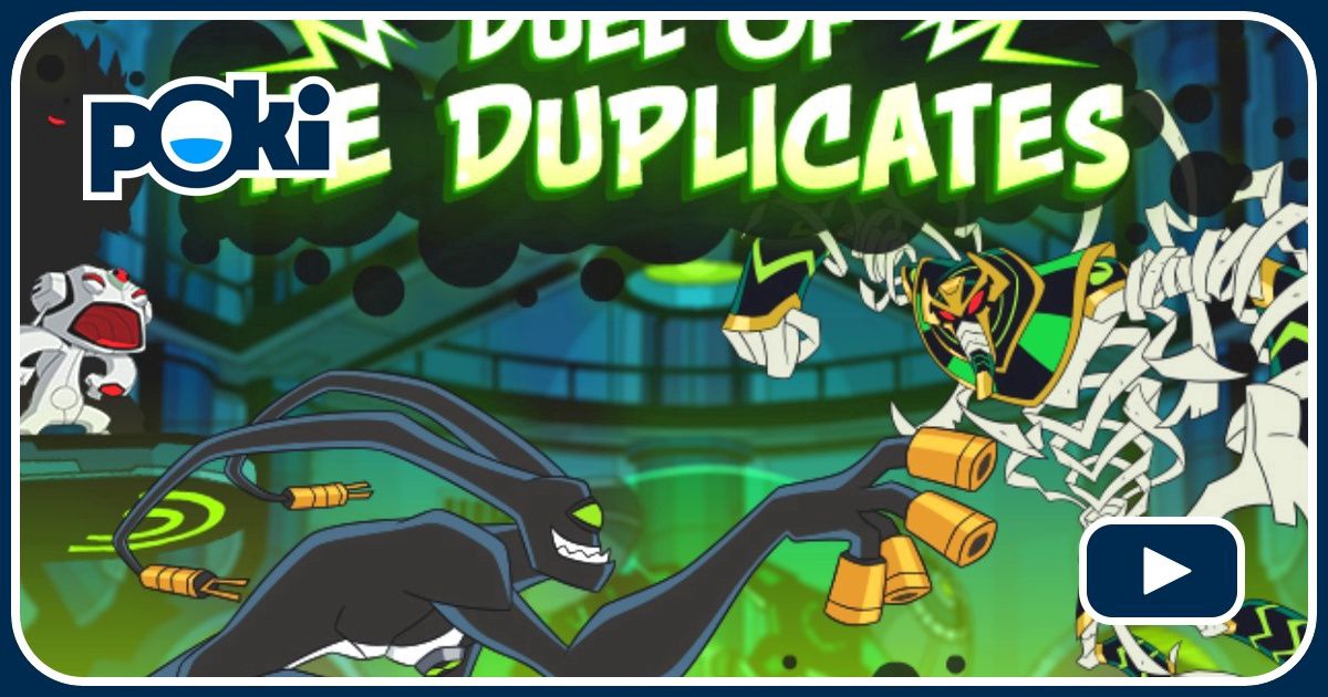 BEN 10 DUEL OF THE DUPLICATES Online - Spill gratis på Poki.no!