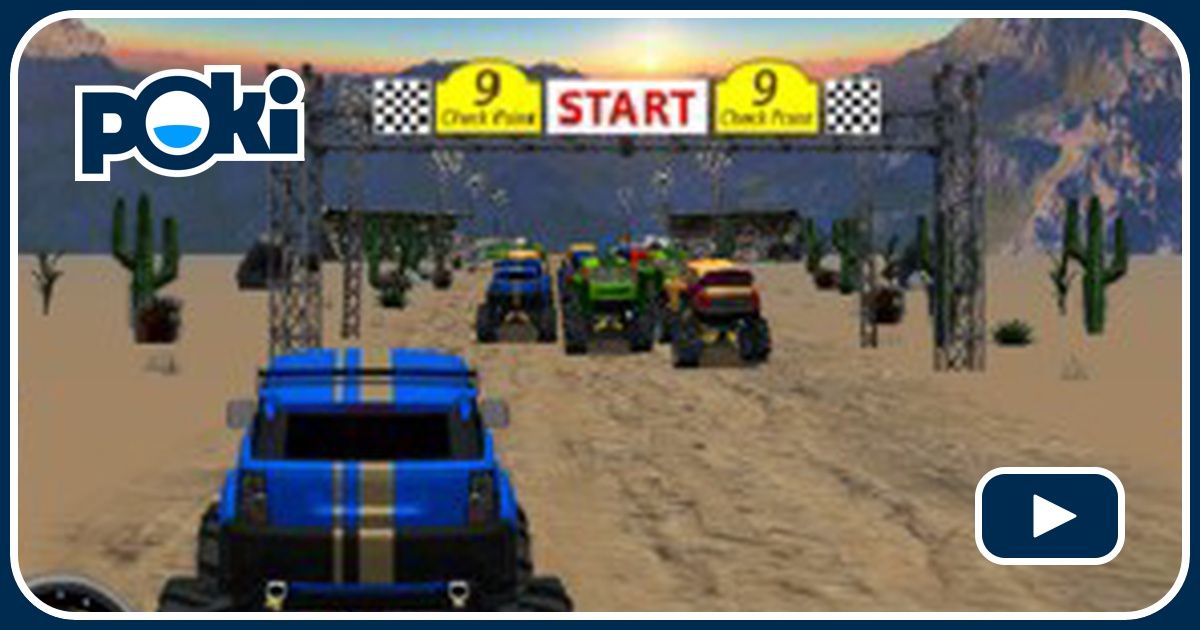 MONSTER TRUCK RALLY Online Gioca Gratis su Poki.it!