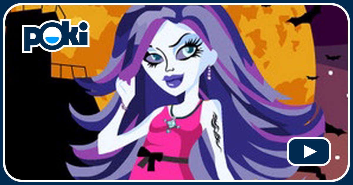 MONSTER HIGH HABILLAGE DE SPECTRA JeuxJeuxJeux.fr