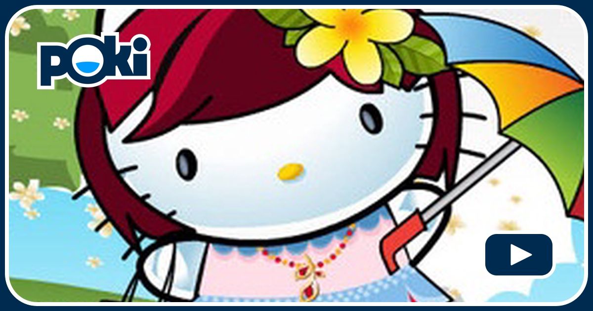 HELLO KITTY DRESS UP GAME Online Graj za darmo na Poki.pl!