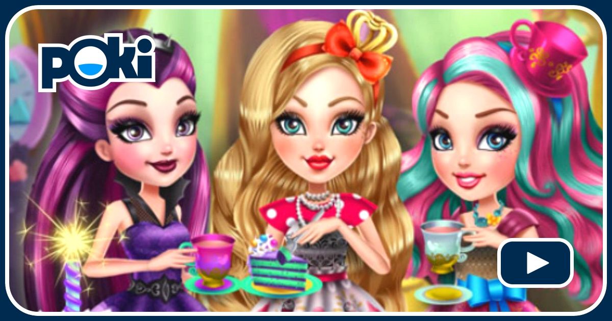 EVER AFTER HIGH TEA PARTY Online Ücretsiz Oyna 1001Oyun�da!