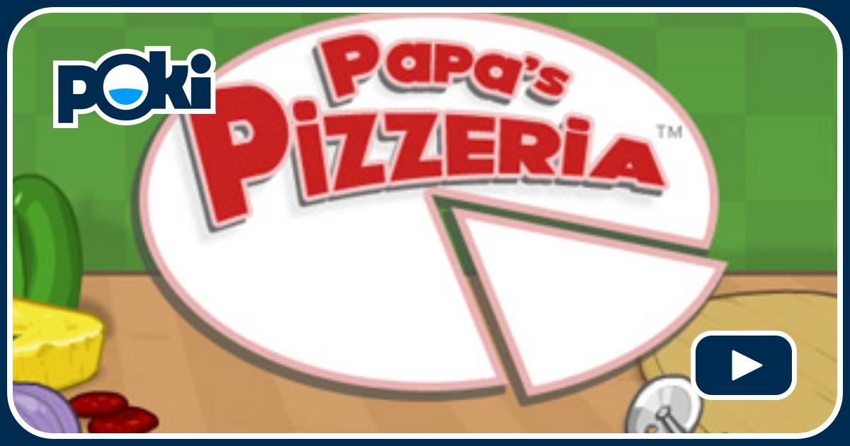 PAPA'S PIZZERIA Juega Papa's Pizzeria Gratis en PaisdelosJuegos!