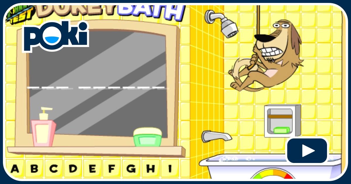DUKEY BATH HANGMAN Play Dukey Bath Hangman for Free at Poki!