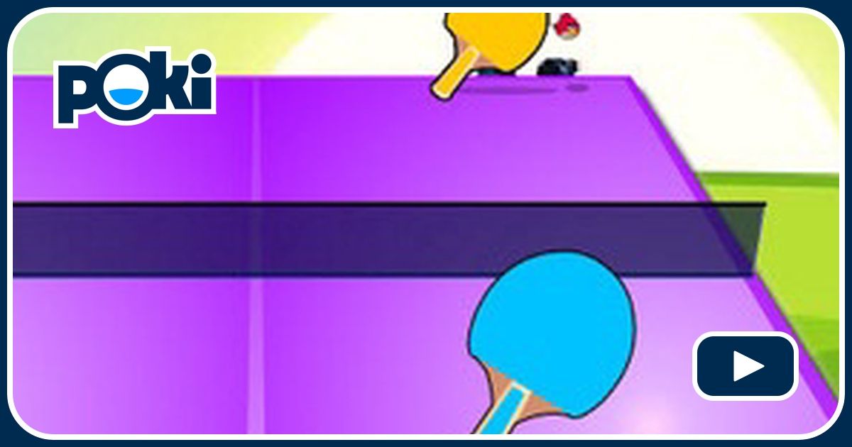 TABLE TENNIS ANGRY BIRDS JeuxJeuxJeux.fr