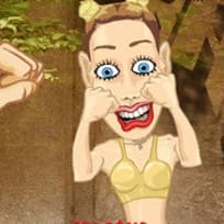 Epic Celeb Brawl - Miley