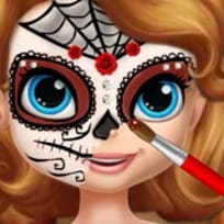 Sofia Halloween Face Art