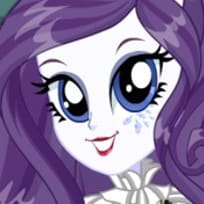 Habillage de Rarity : Style Ecolière