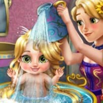 Rapunzel Baby Baden