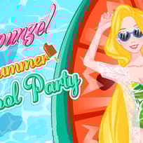 Rapunzel Summer Pool Party