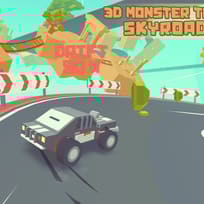 3D Monster Truck: Skyroads