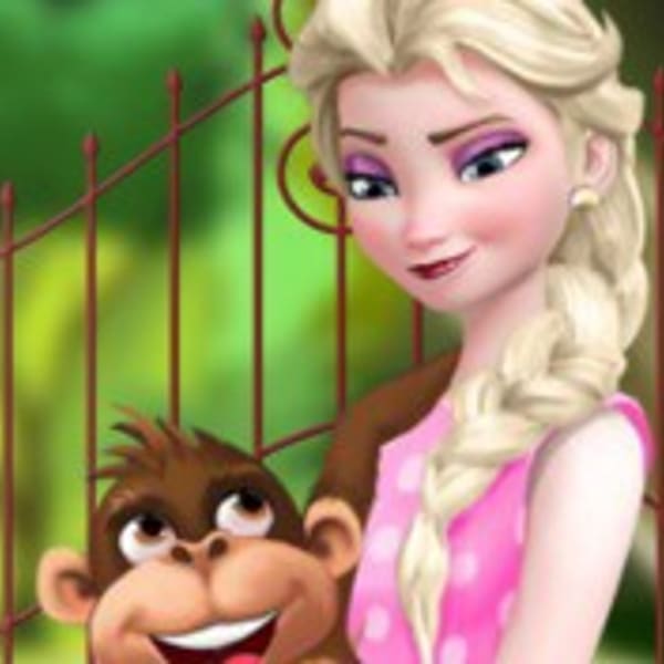 ELSA AT THE ZOO Spiele Elsa At The Zoo auf Poki