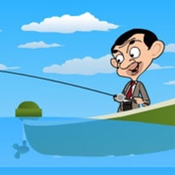 MR BEAN FISHING Jouez à Mr Bean Fishing sur JeuxJeuxJeux / Poki