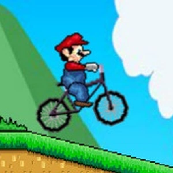 MARIO BMX 2 Speel Mario Bmx 2 op Poki