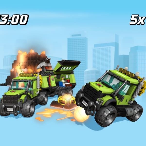 Lego City Volcano Explorers Gioca su Poki