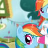 Rainbow Dash : Poney vs Humain