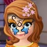 Sofia The First Face Tattoo