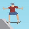 Skateur sur Toit d'École