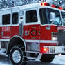 Winter Firefighters Truck 2