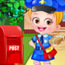 Baby Hazel Postwoman Dressup