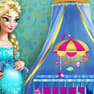 Pregnant Elsa Maternity Deco