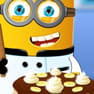 Minion Cooking Banana Cake