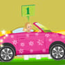 Barbie Car Racing