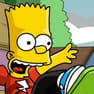 Bart Simpson fait du Skate