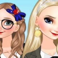 La Vida Universitaria de las Hermanas Frozen