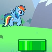 Flappy Rainbow Pony