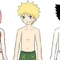 Vestindo as Crianças Naruto