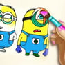 Livro de Colorir dos Minions
