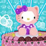 Decoração de Bolo da Hello Kitty