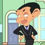 Sam with Mr Bean Dress Up